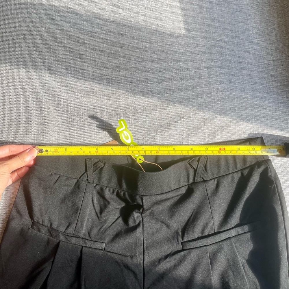 NWT OGL Black Wide-Leg Tailored Pants - Picture 11 of 11